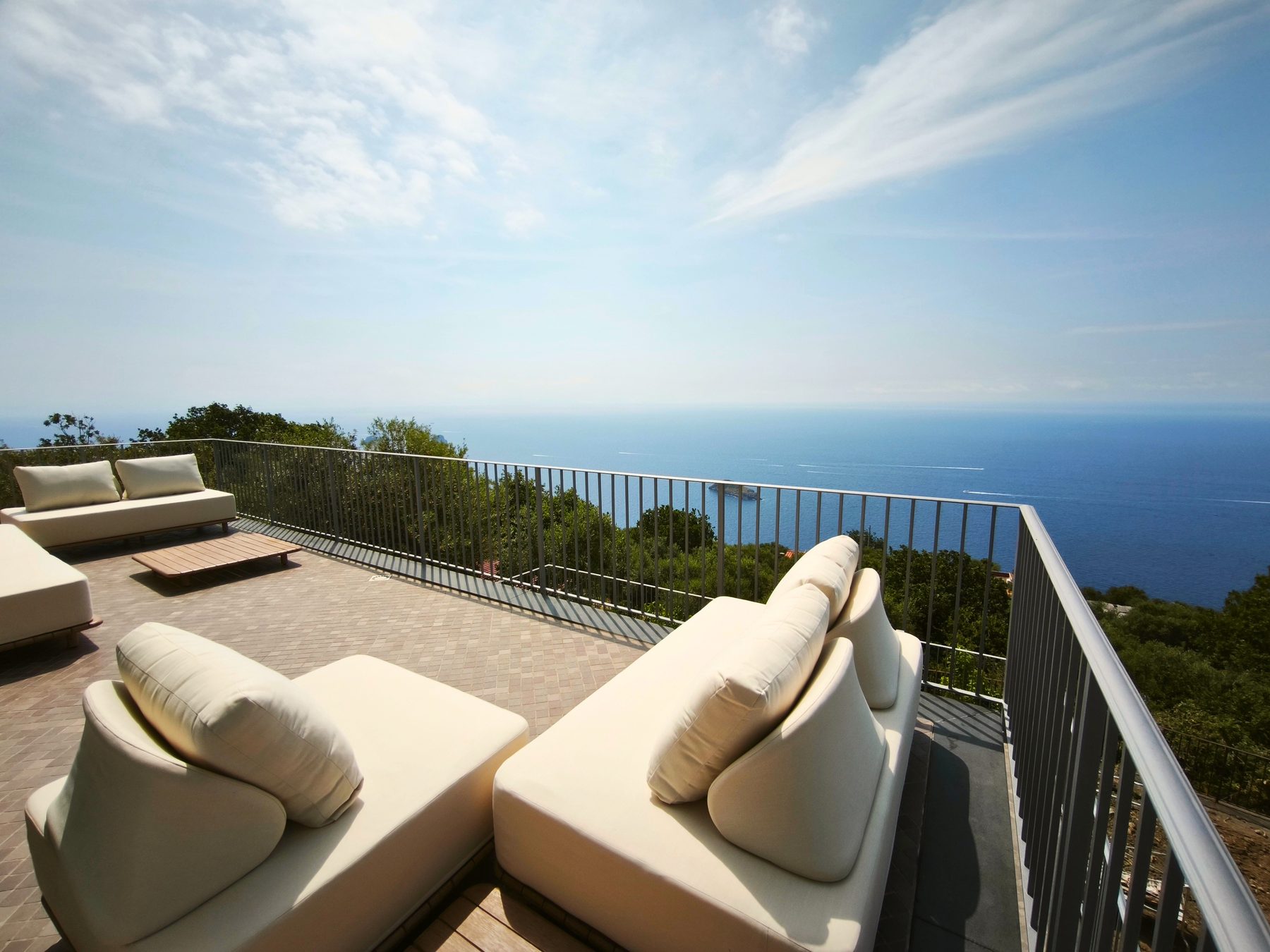 Villa Dequinz vista mare